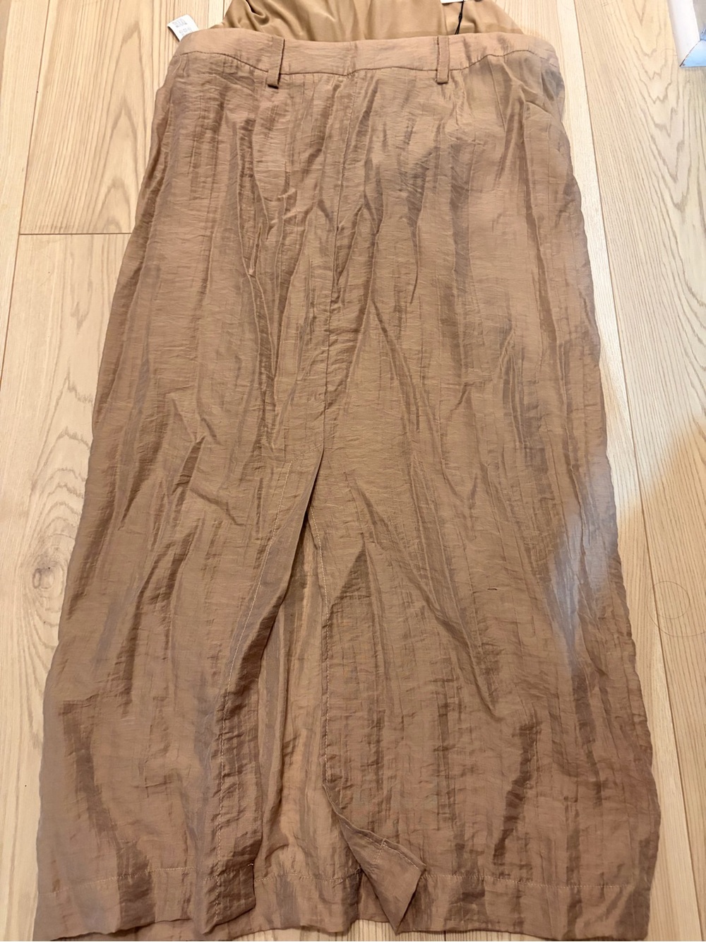 Women's Midi Skirt in Brown - Picture 3 of 3